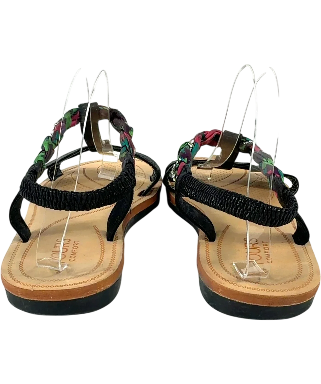 Yours Black Colour, size UK 9 EU 42 👠 — back