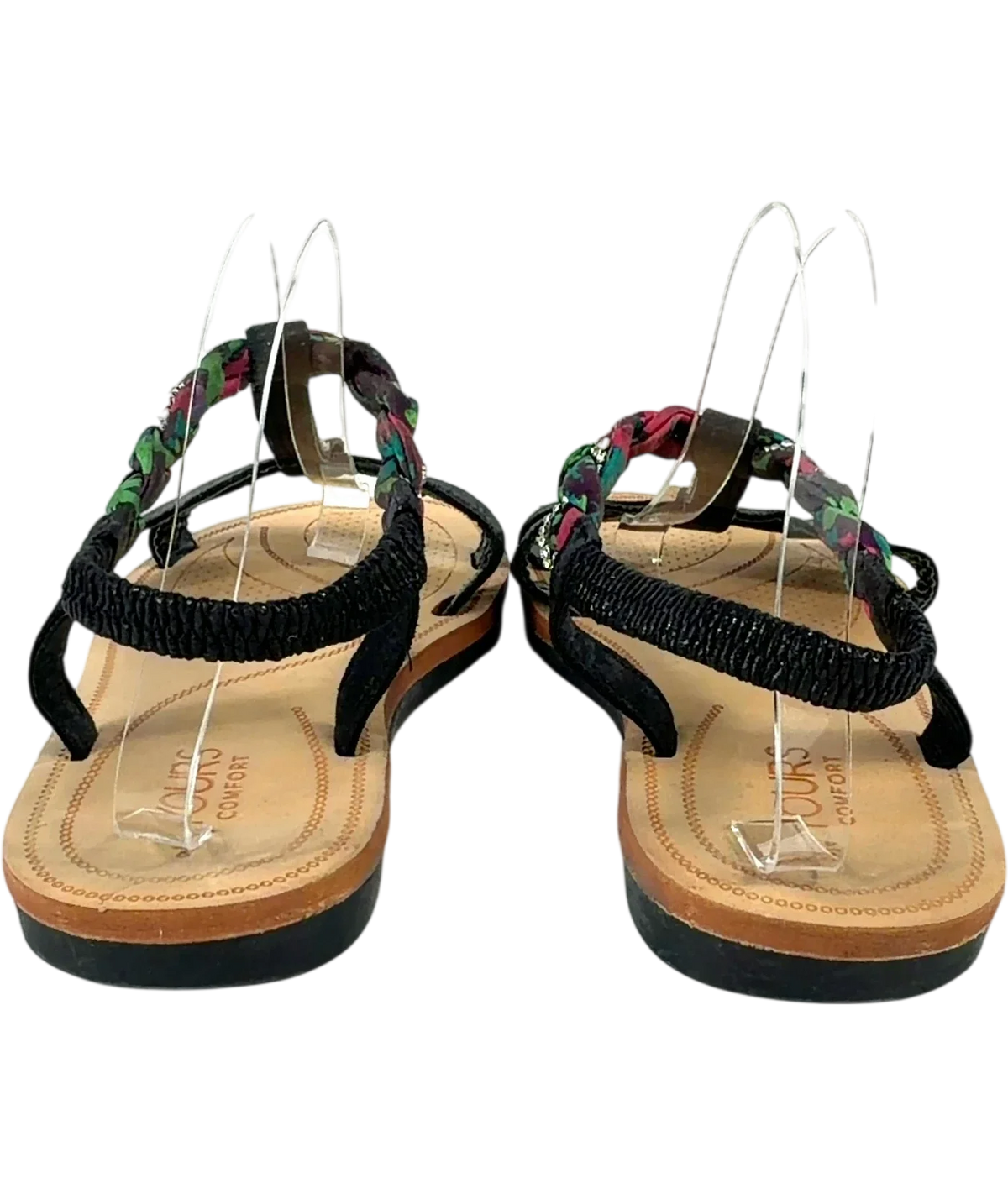 Yours Black Colour, size UK 9 EU 42 👠 — back