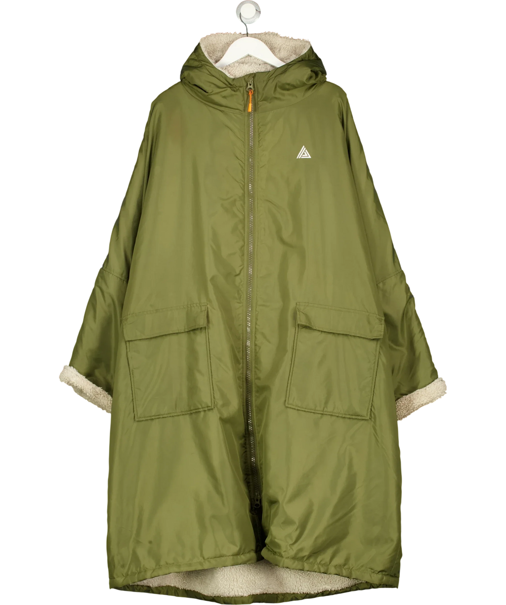 Next Green Active Swim Shower Resistant Changing Robe, size UK 22 — front