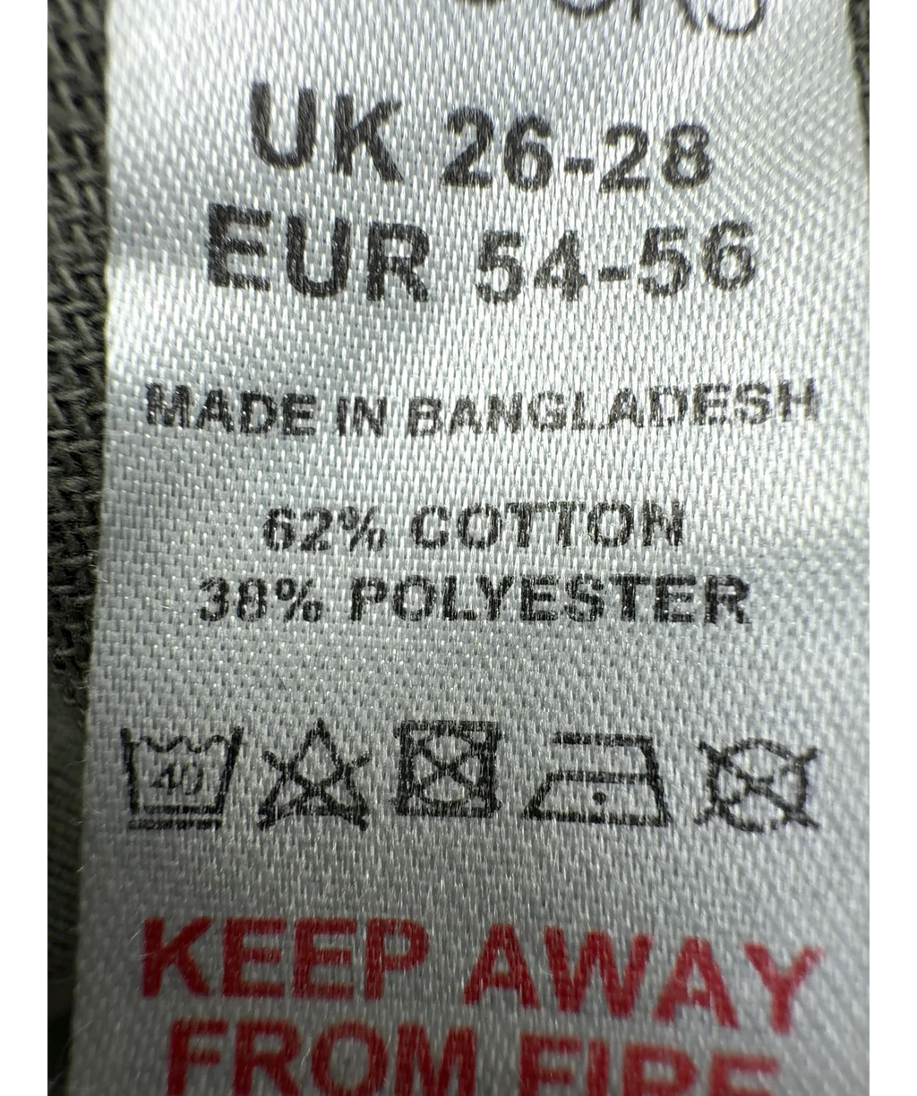 Yours Green Colour, size UK 26-28 — label