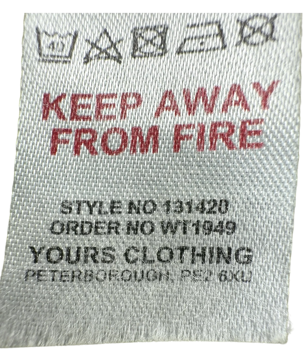 Yours Green Colour, size UK 26-28 — fabric detail