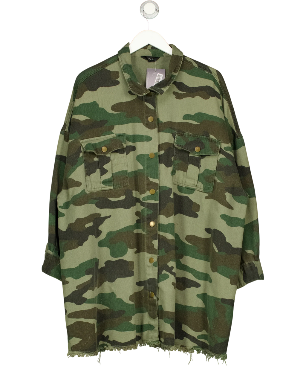 Yours Green Colour, size UK 26-28 — front
