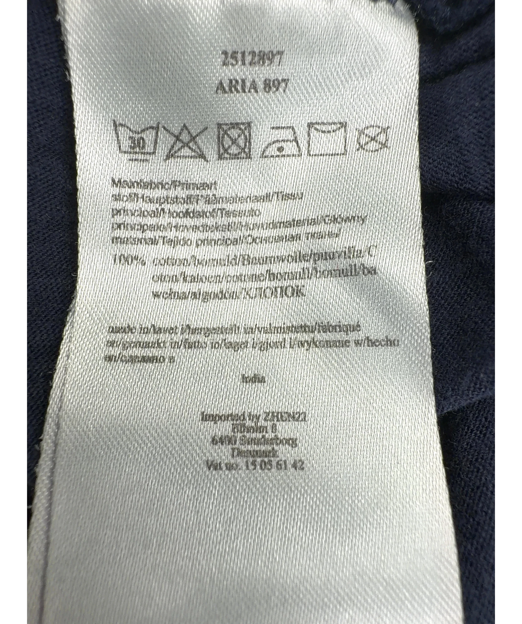 ZHENZI navy Aria, size UK L/XL — label