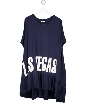Zhenzi Aria Blue And White Dress UK L/XL