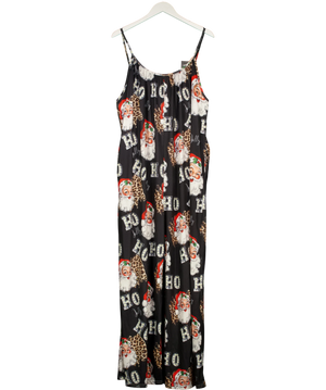 Amazon Black Santa Claus Jumpsuit UK 30