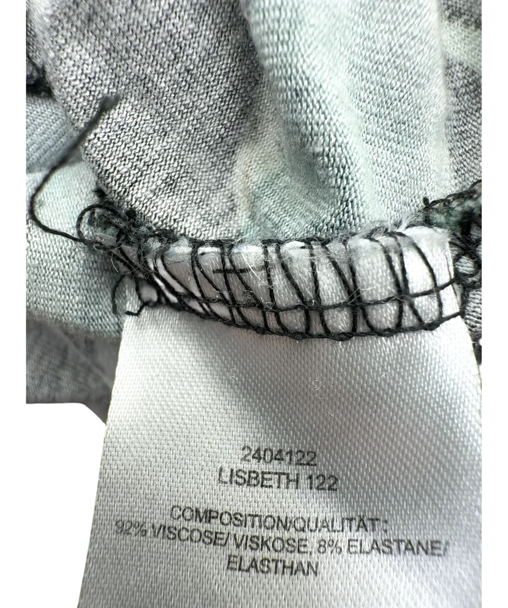ZHENZI Black Lisbeth 122, size UK XL — fabric detail
