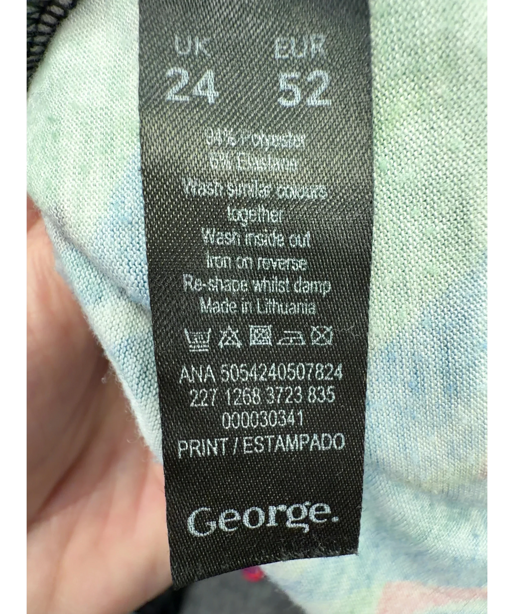 George Multicoloured Colour, size UK 24 — label