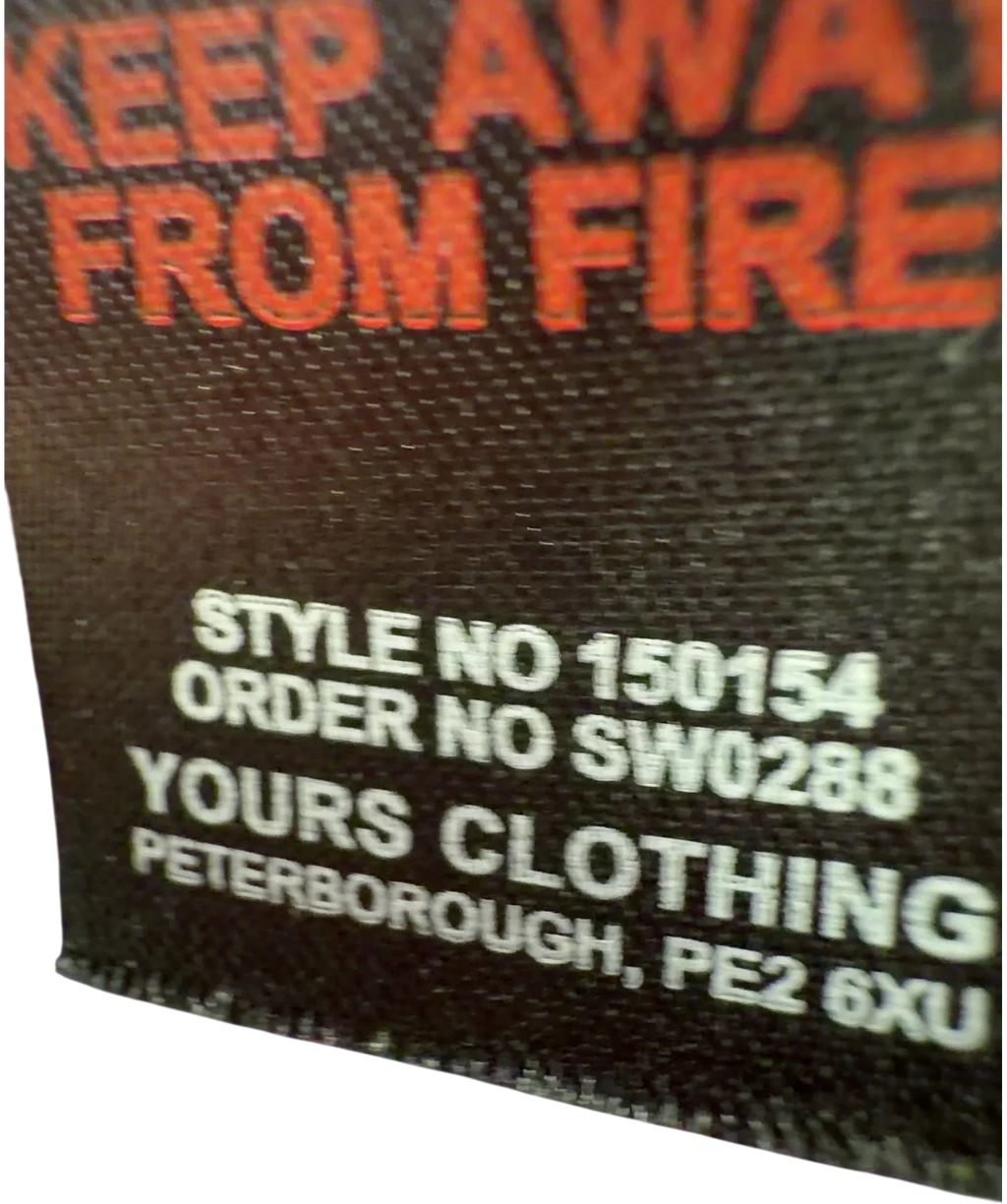 Yours Multicoloured Colour, size UK 30 — fabric detail