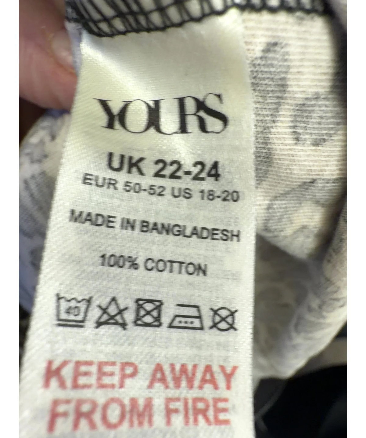 Yours Brown Brown Leopard Maxi Dress, size UK 22 — label