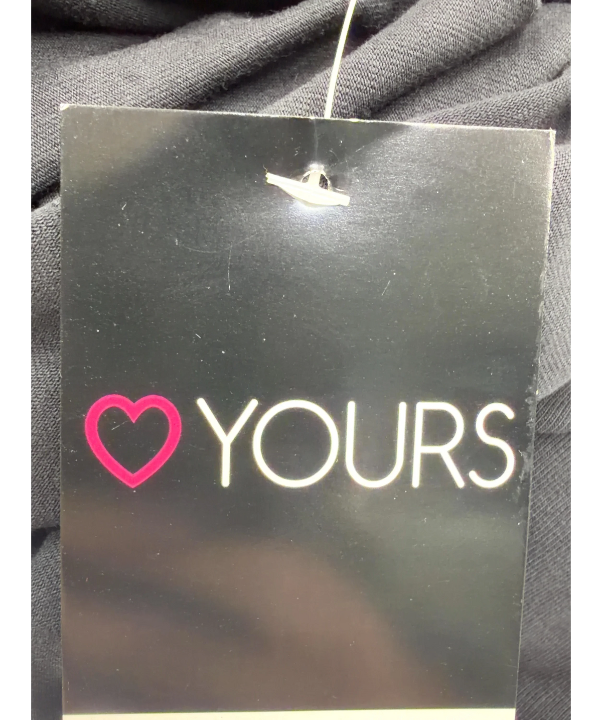 Yours Black Colour, size UK 26-28 — detail