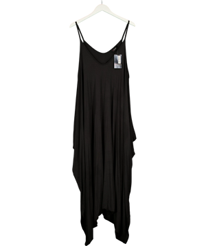 Yours Black Asymmetric Dress UK 26-28