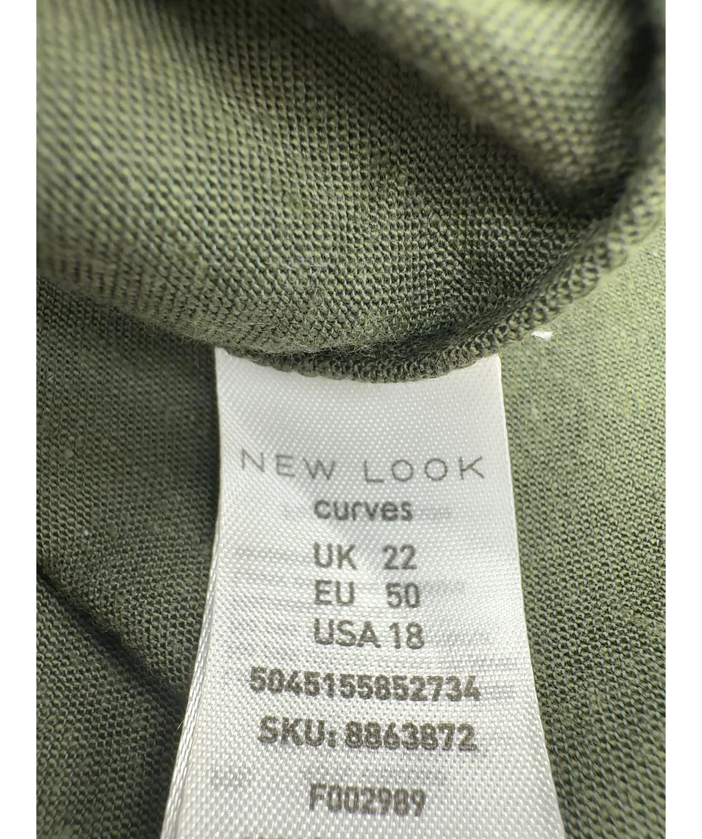 New Look khaki Colour, size UK 22 — detail
