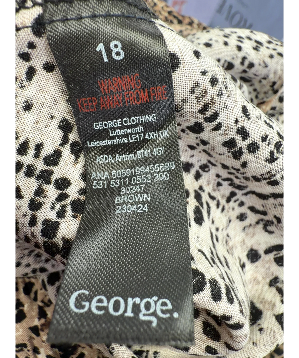 George Brown Colour, size UK 18 — fabric detail