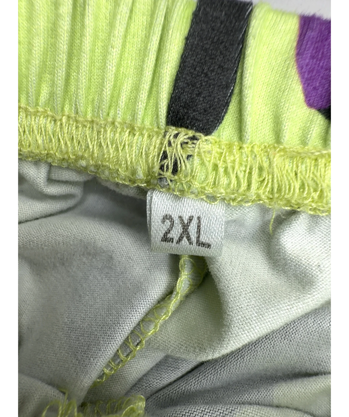 Amazon Green Colour, size UK XXL — care label