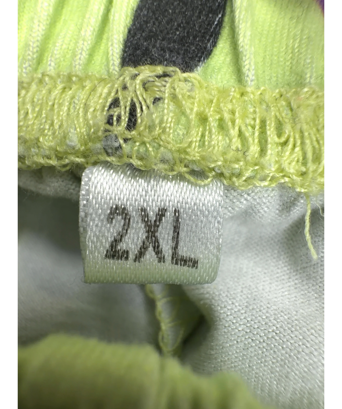 Amazon Green Colour, size UK XXL — fabric detail