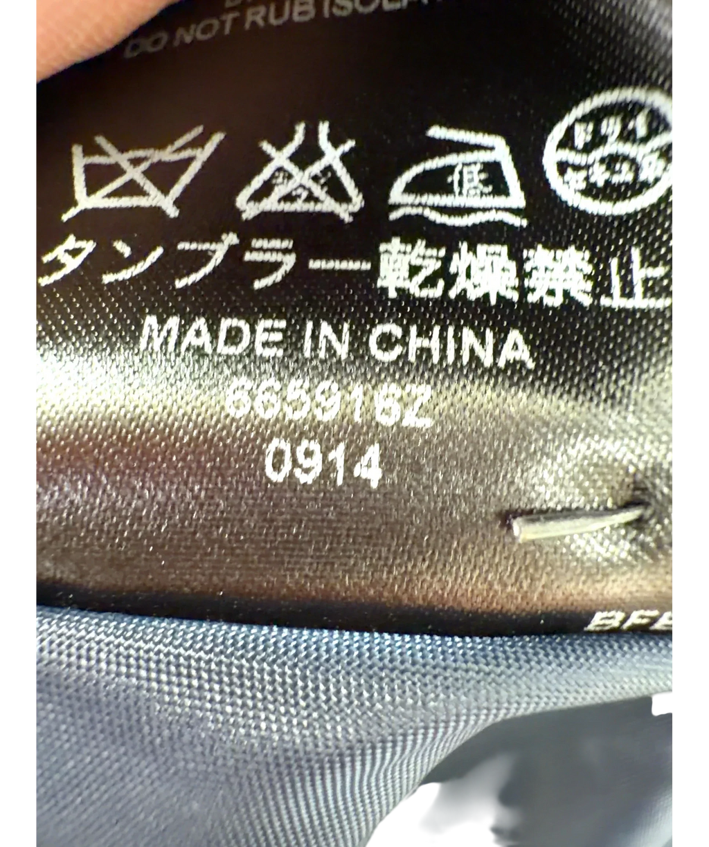 Jaeger navy Colour, size UK 12 — fabric detail