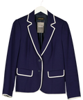 Jaeger navy Colour, size UK 12 — front