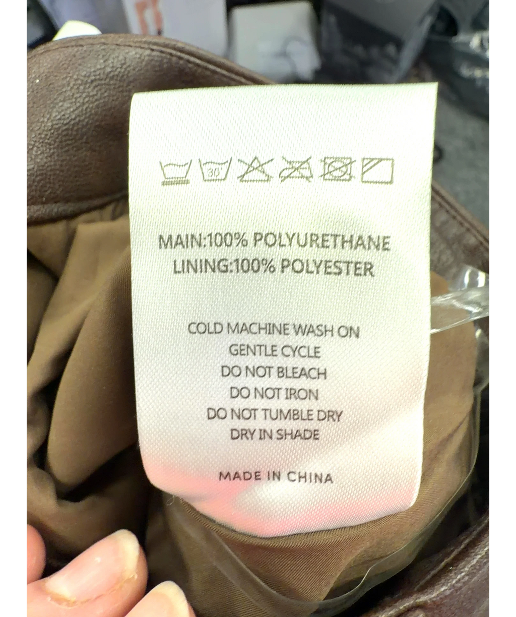 Peppermayo Brown Colour, size UK 8 — label