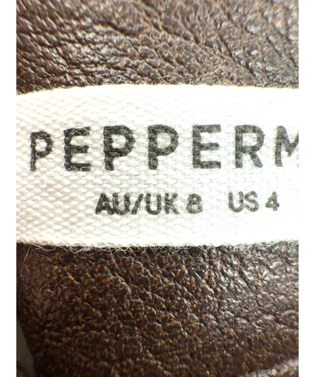 Peppermayo Brown Colour, size UK 8 — care label