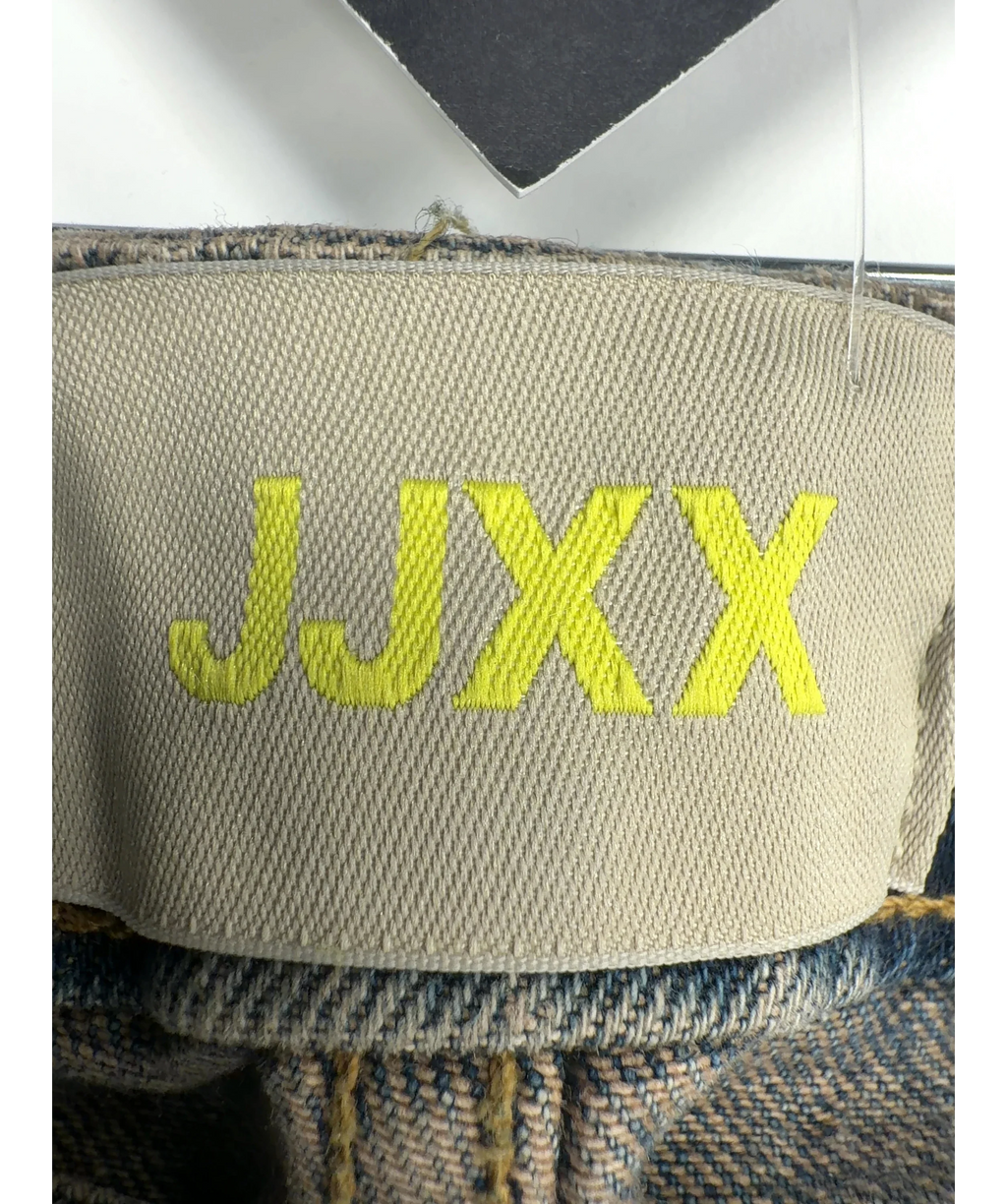 JJXX Blue Erin Baggy Mid-Waist Jeans, size W27 — detail