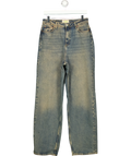 JJXX Blue Erin Baggy Mid-Waist Jeans, size W27 — front