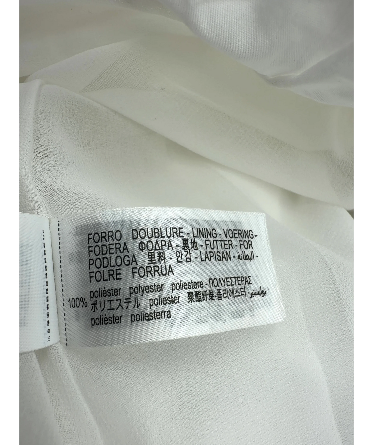 ZARA White Colour, size UK S — label
