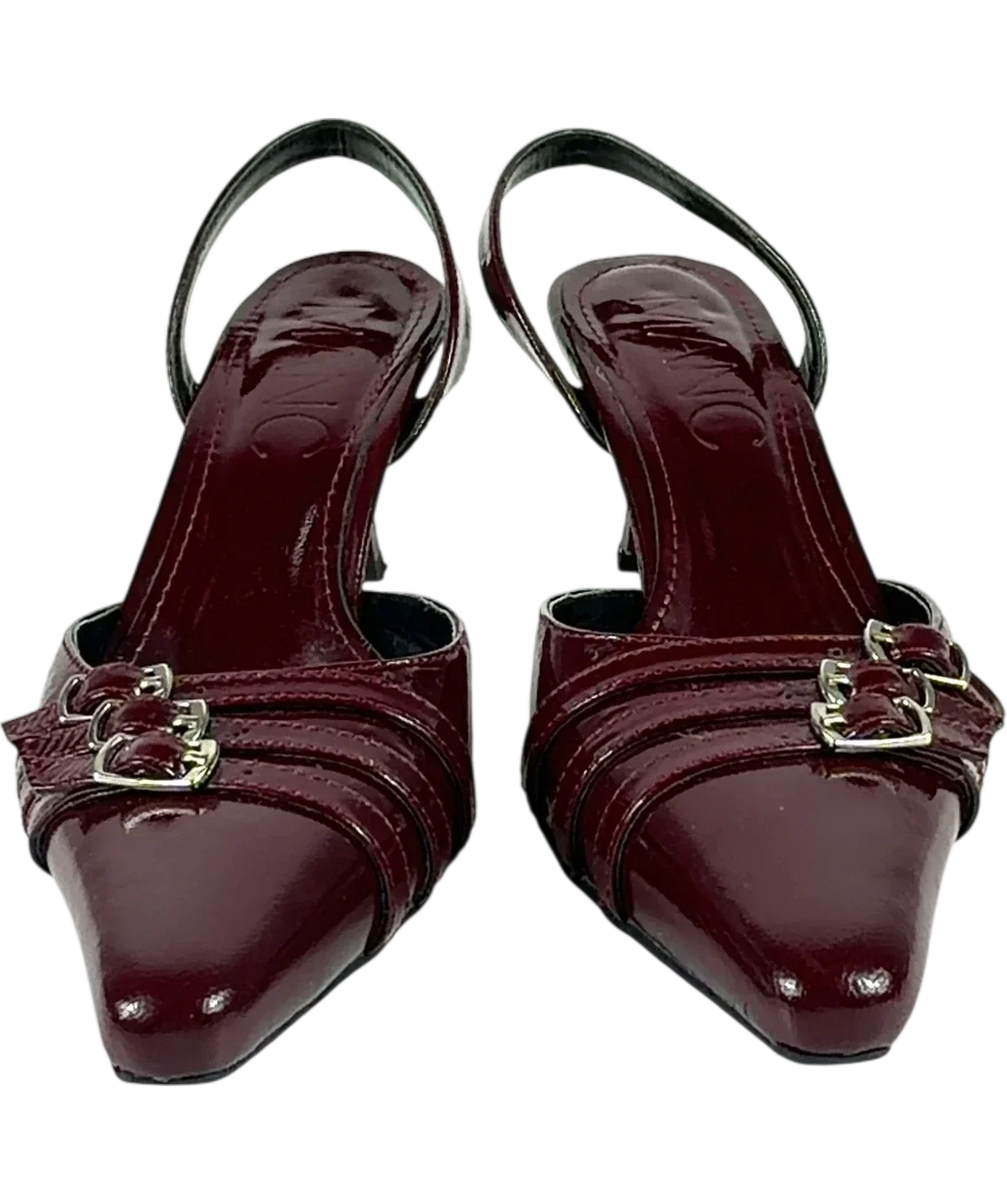 Manc burgundy Colour, size UK 5 EU 38 👠 — detail