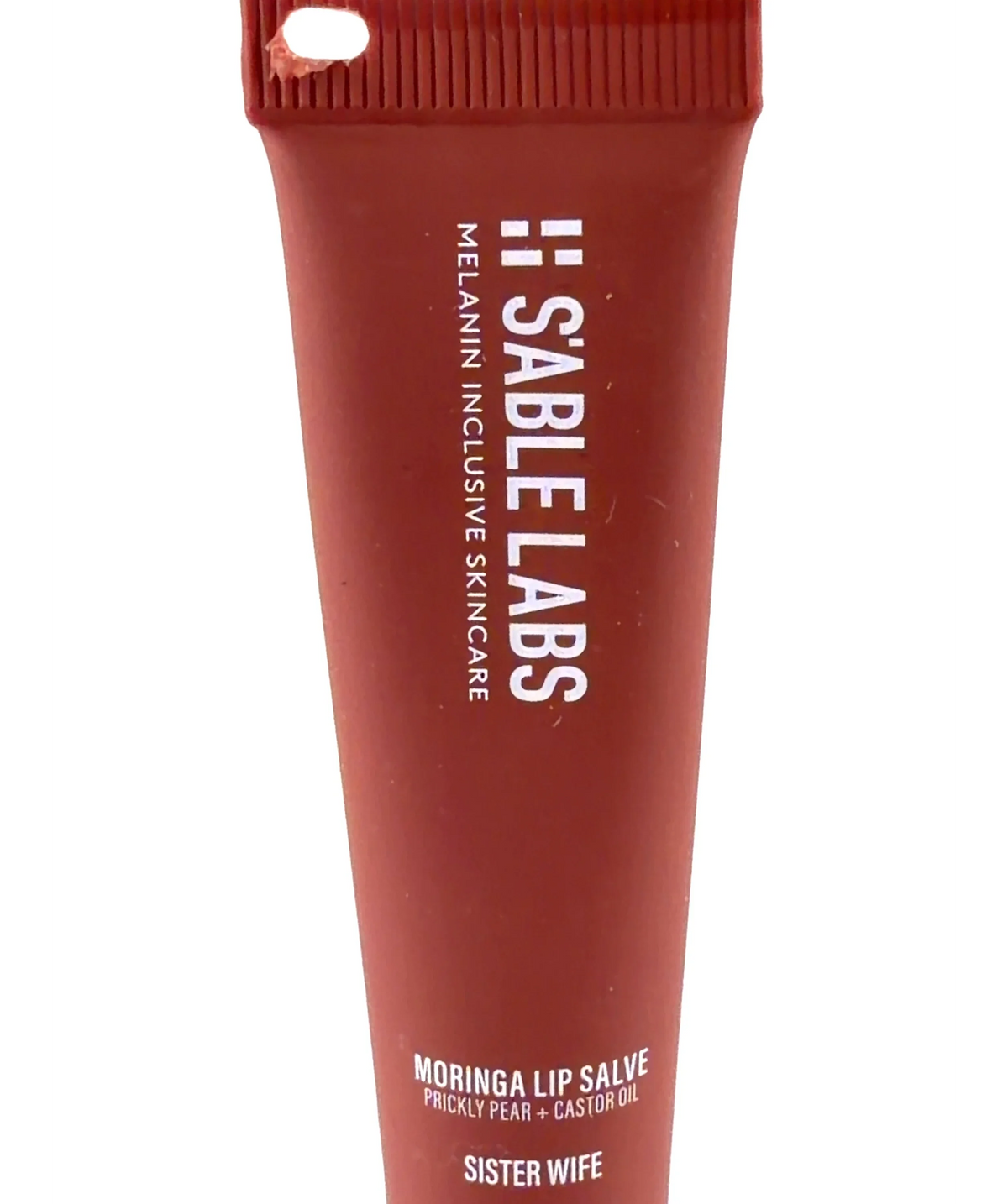 Sable labs Sister Wife Moringa Lip Salve, size 15ml — label