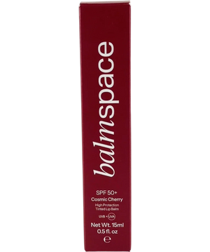 Balmspace Spf 50+ Cosmic Cherry High Protection Tinted Lip Balm 15ml