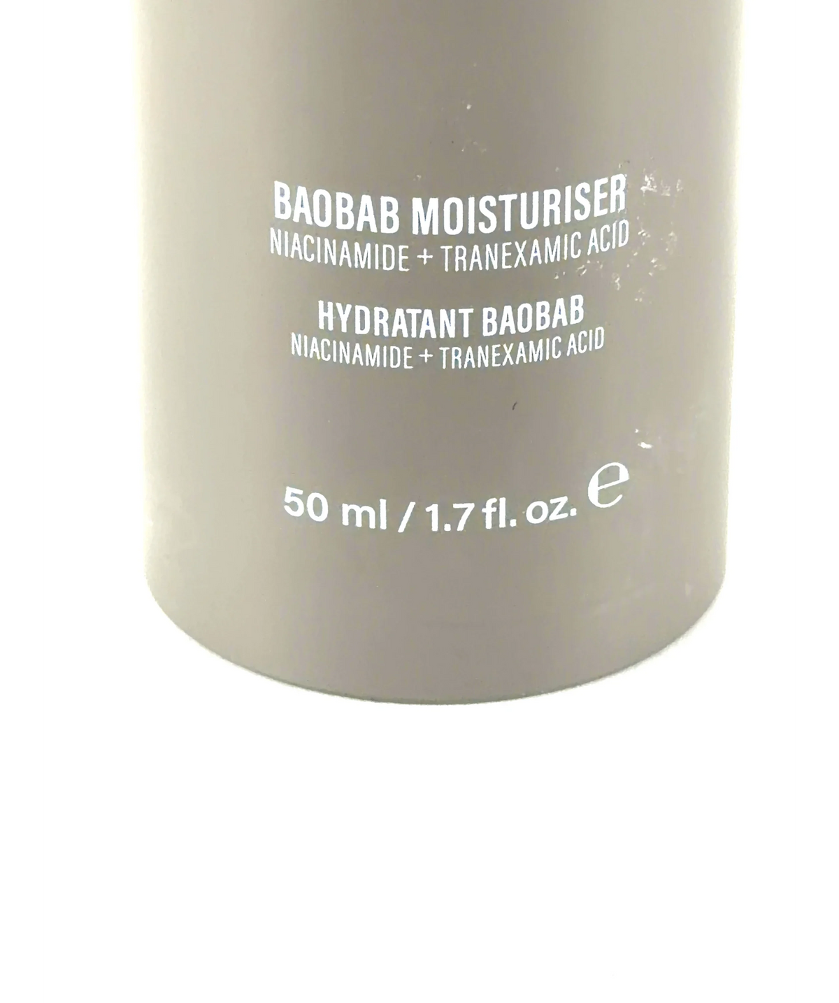 Sable labs Baobab Moisturiser, size 50ml — care label