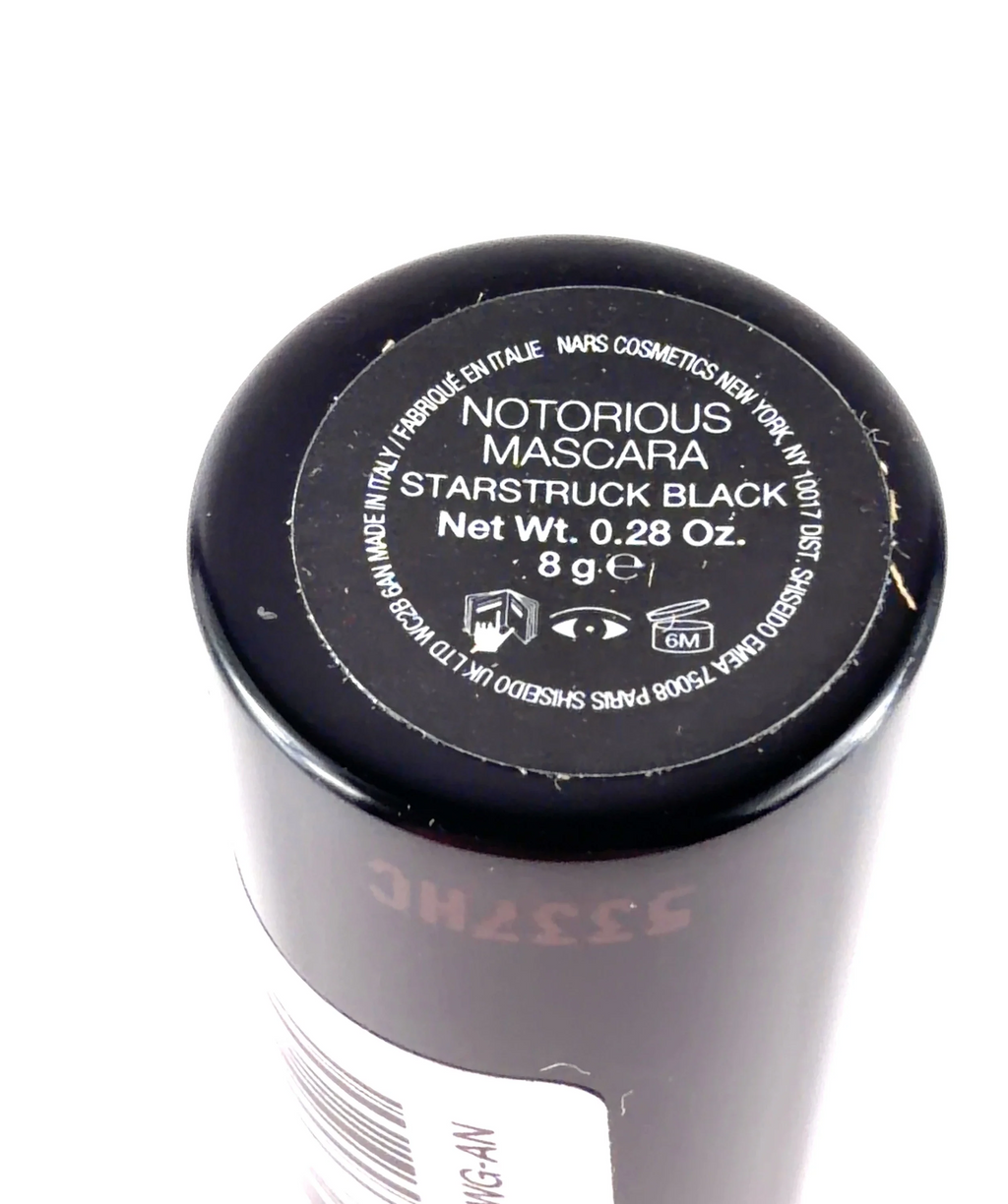 NARS STARSTRUCK BLACK Notorious Mascara, size 8g — care label