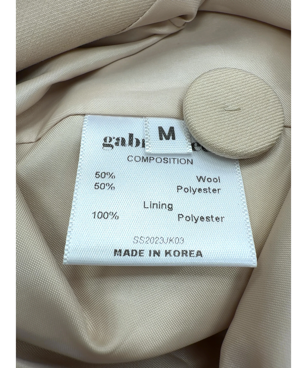 gabriel.lee beige Colour, size UK M — label