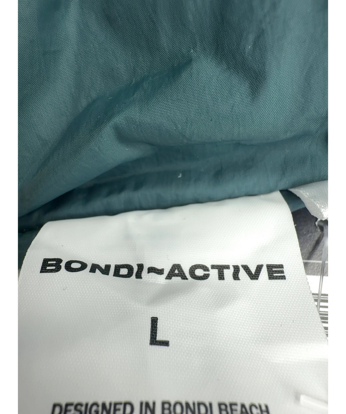 BONDI ACTIVE Blue track jacket, size UK L — detail