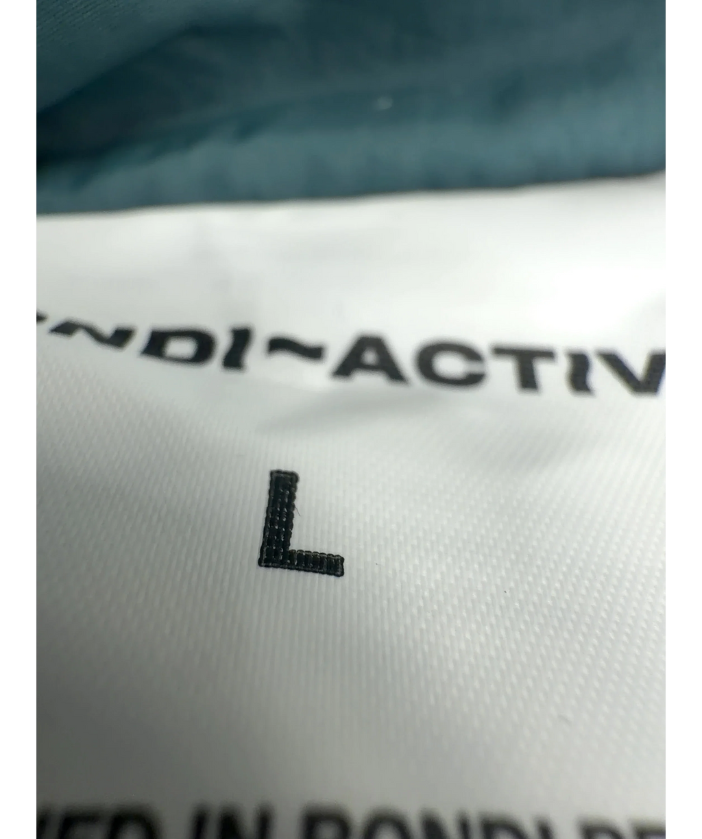 BONDI ACTIVE Blue track jacket, size UK L — care label