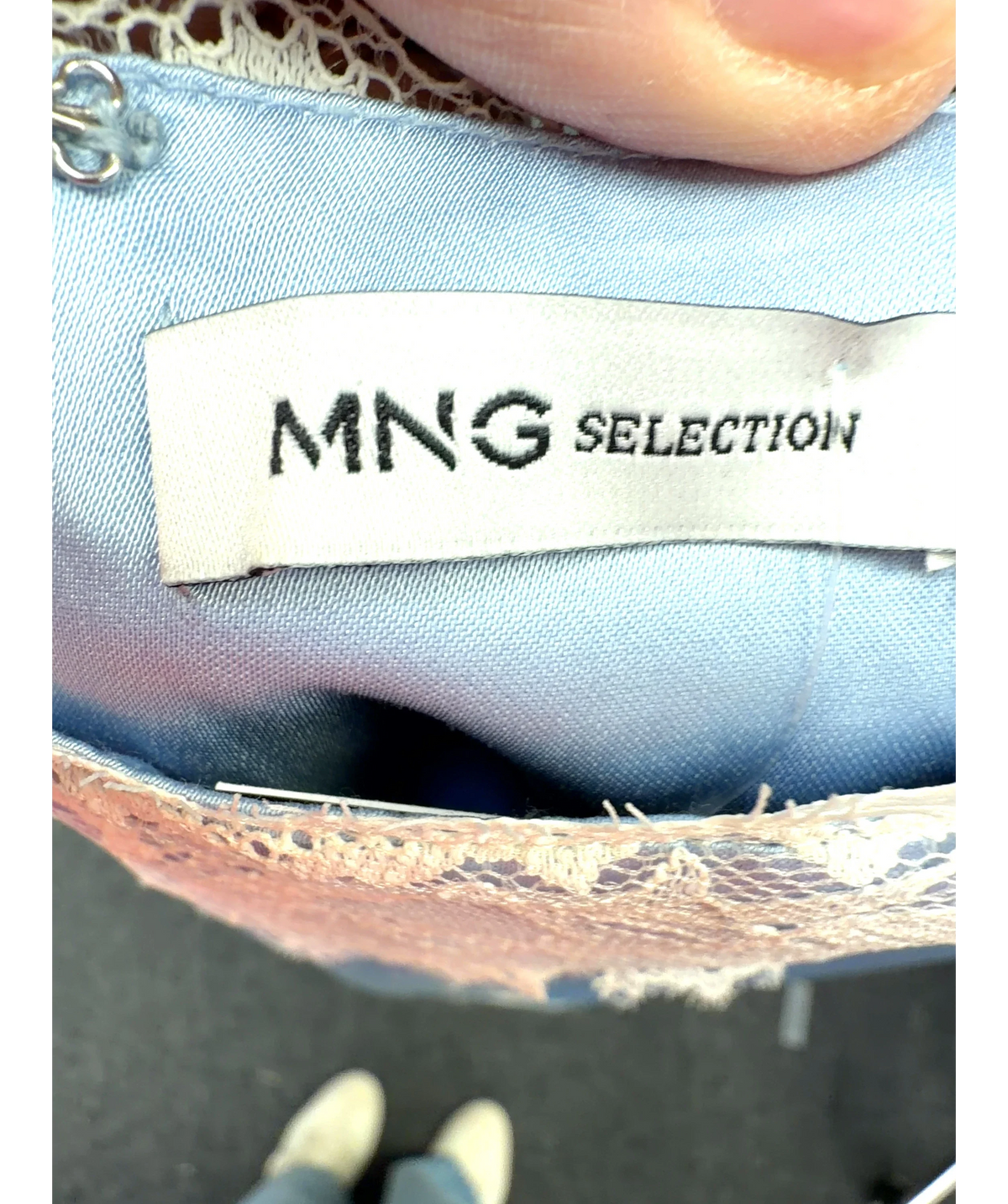 MNG Selection light blue Colour, size UK 8 — detail