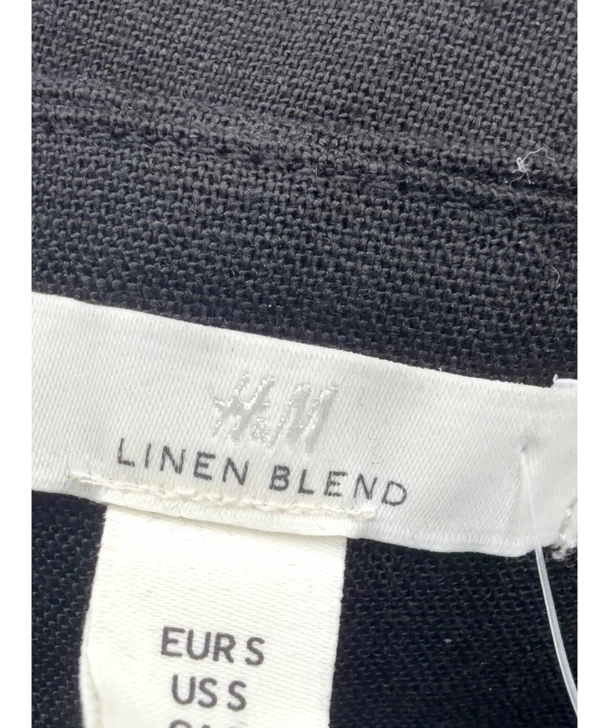 H&M Black Colour, size UK S — detail