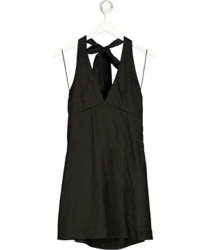 H&M Black Halter Dress UK S