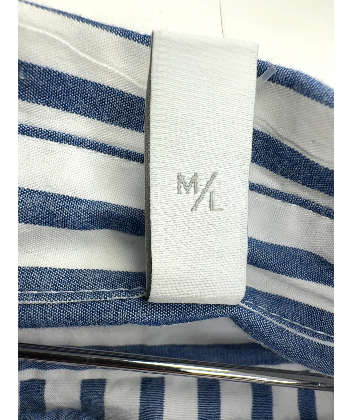 HIBOU Blue Colour, size UK M/L — care label