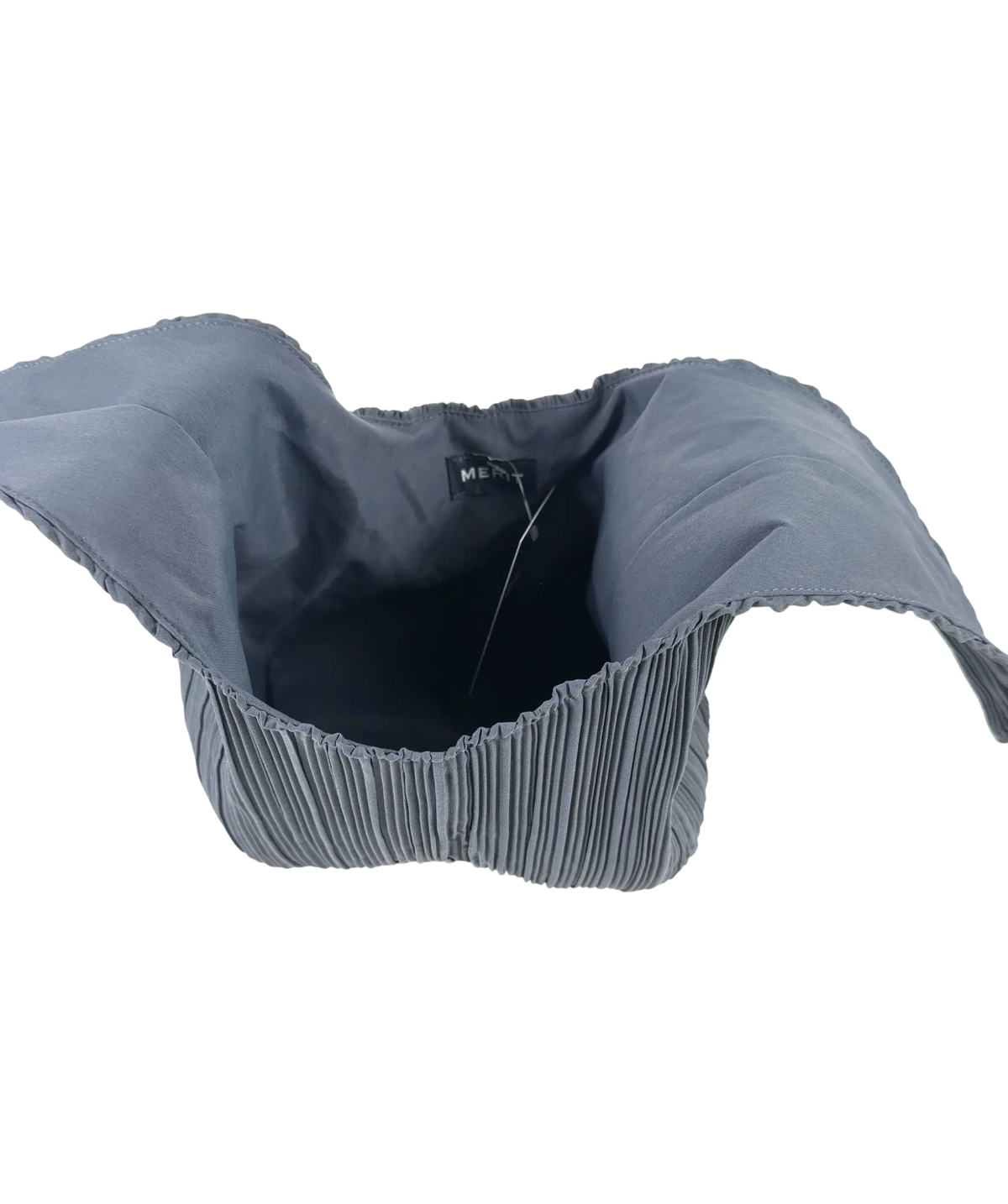 merit Grey Signature Bag — back