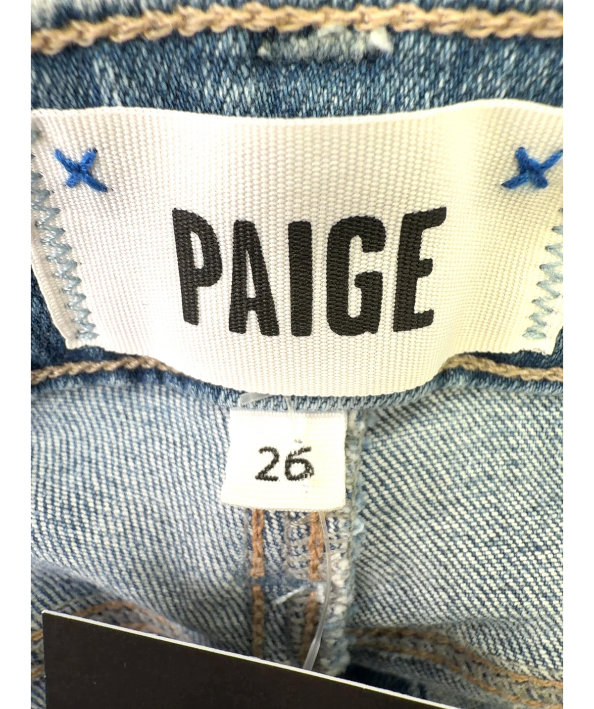 PAIGE Blue Colour, size W26 — detail