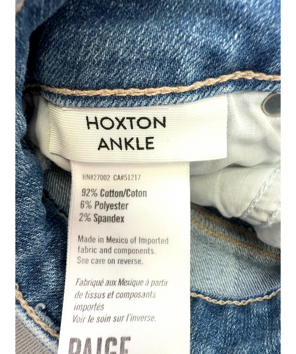 PAIGE Blue Colour, size W26 — label