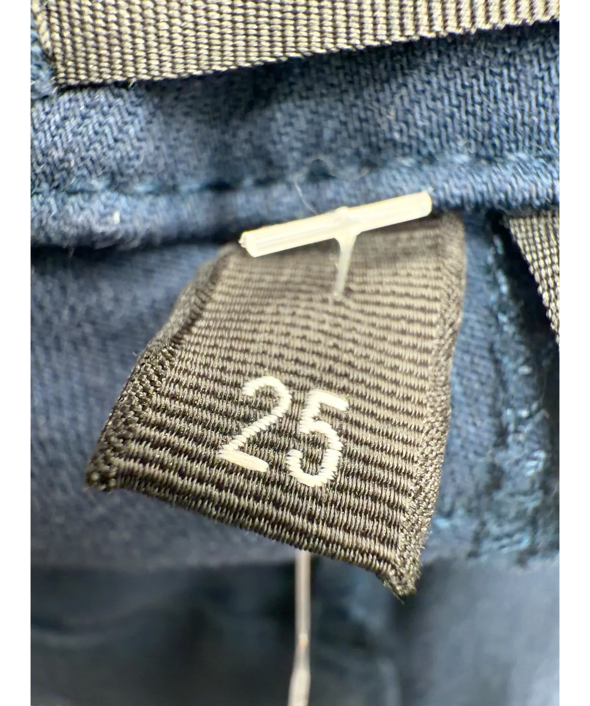 PAIGE Blue Colour, size W25 — care label
