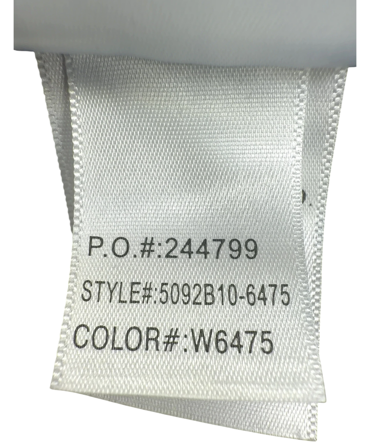PAIGE Blue Colour, size W25 — fabric detail