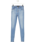 J Brand Blue Maria High-Rise Skinny Jeans, size W24 — front