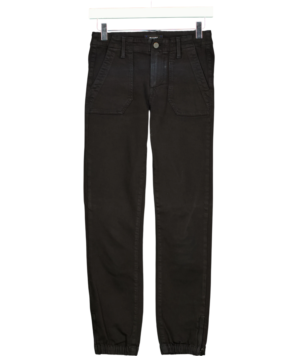 PAIGE Black MAYSLIE JOGGER, size W23 — front