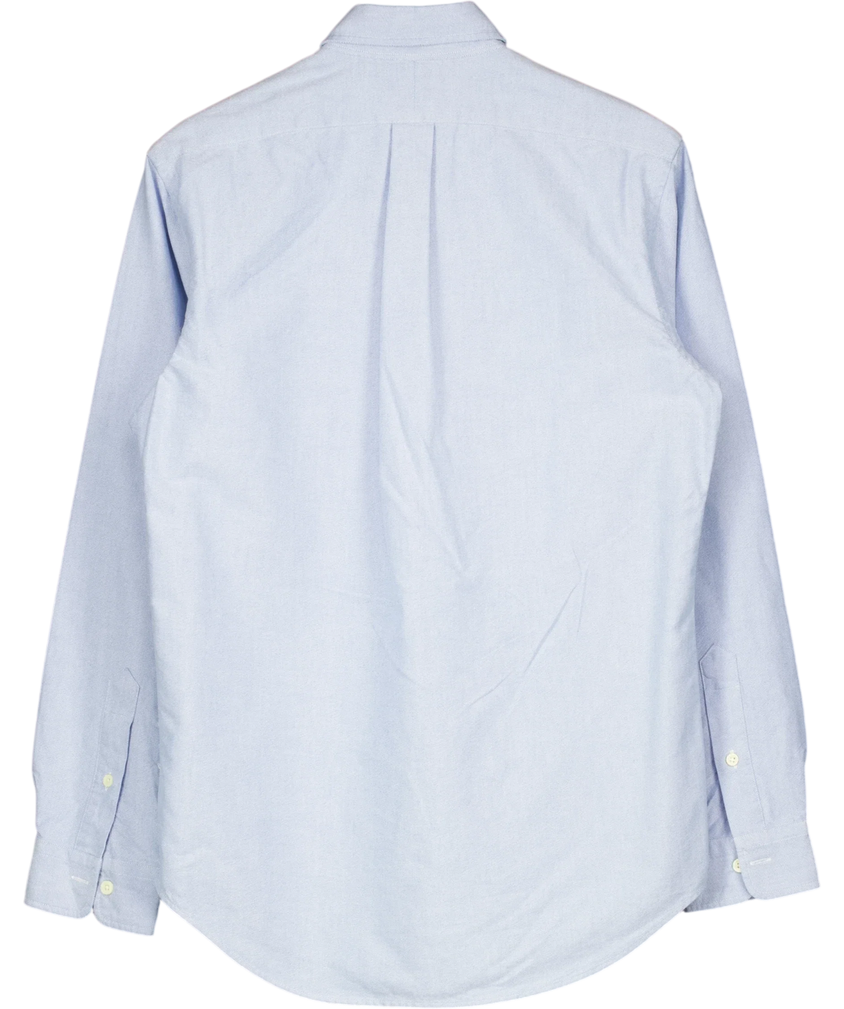 Polo Ralph Lauren Blue Custom Fit Oxford Shirt, size UK M — back