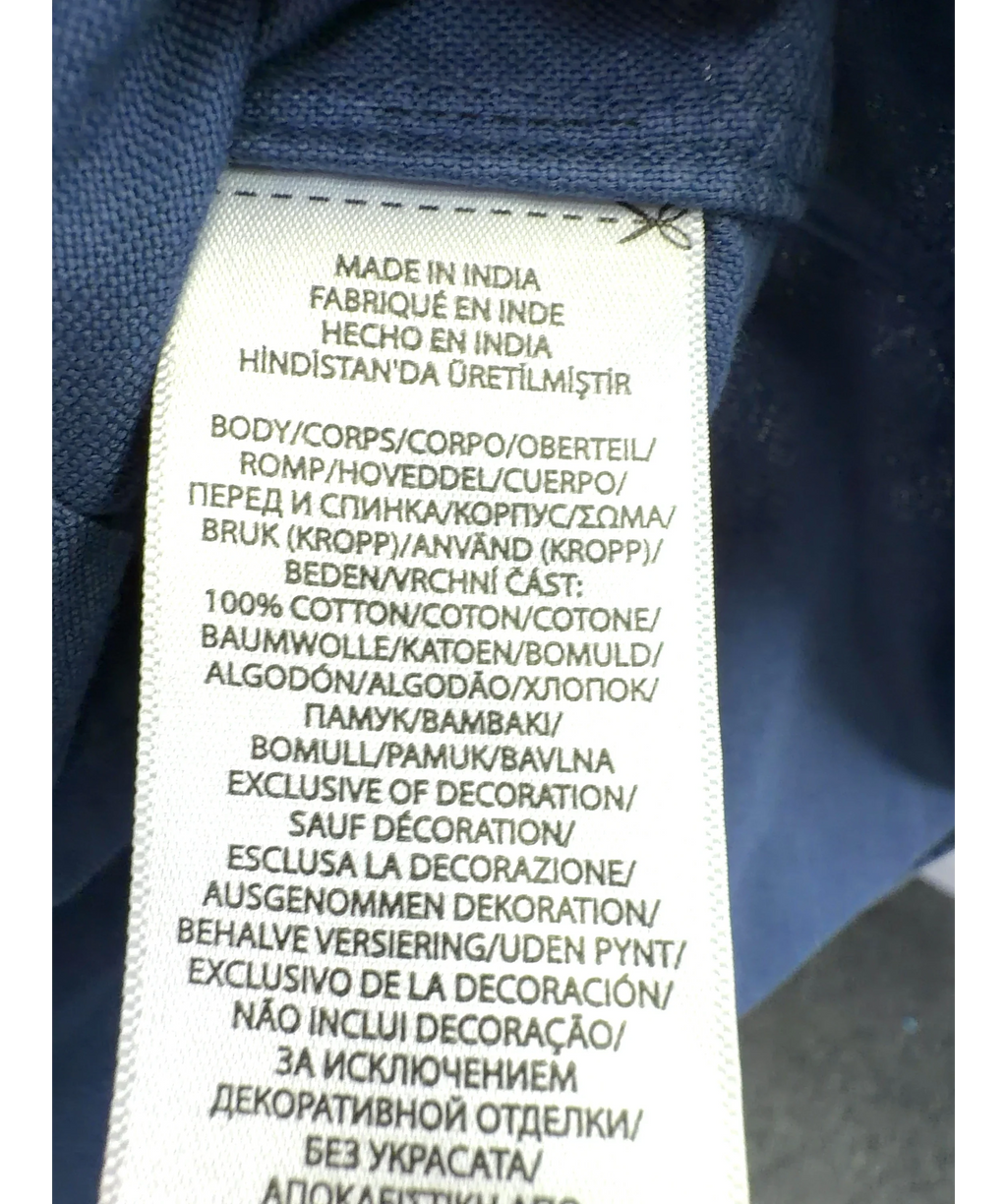 Polo Ralph Lauren Blue Colour, size UK S — label