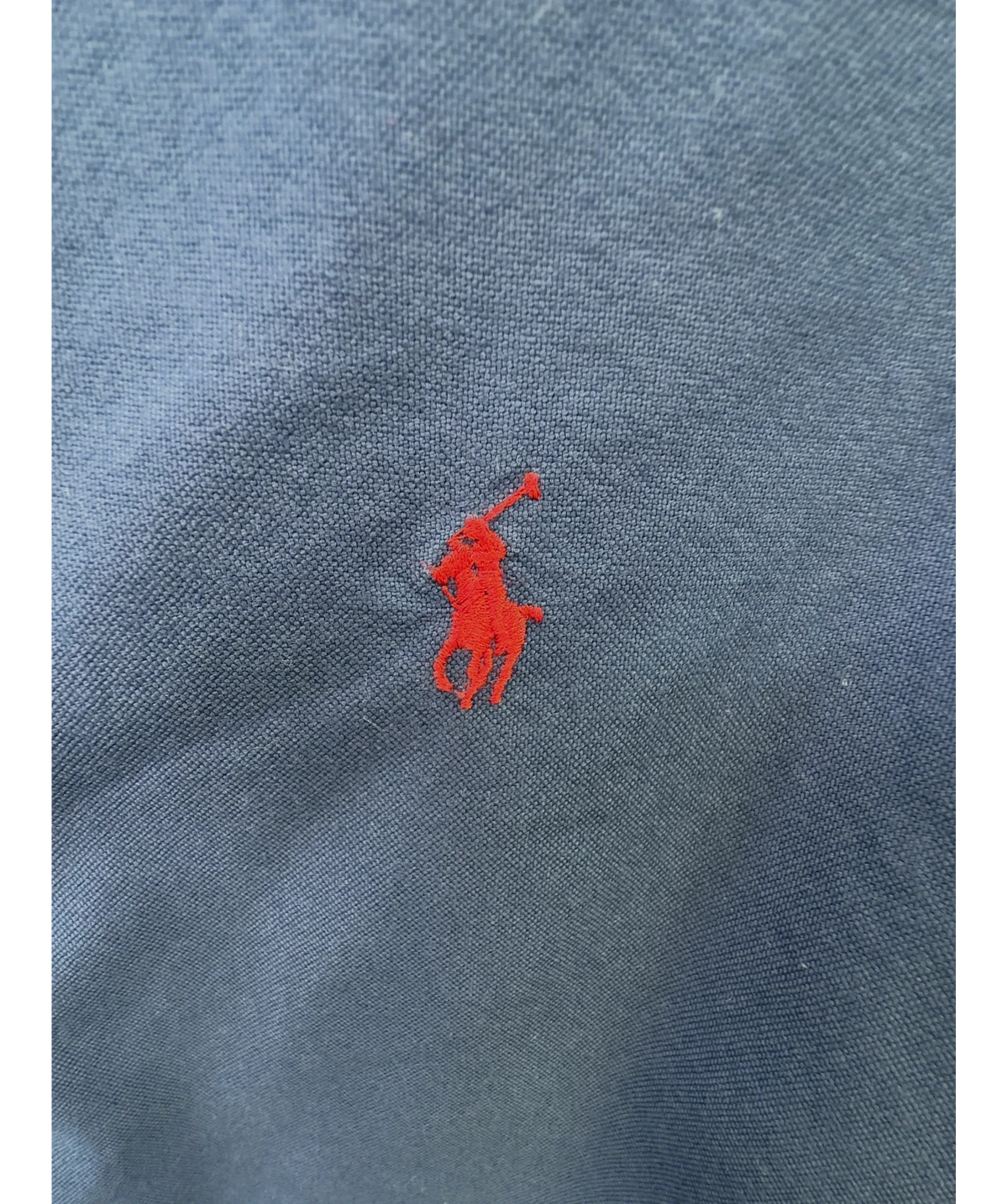 Polo Ralph Lauren Blue Colour, size UK S — fabric detail