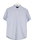 Polo Ralph Lauren Blue Guaranteed to Wrinkle, size UK M — front