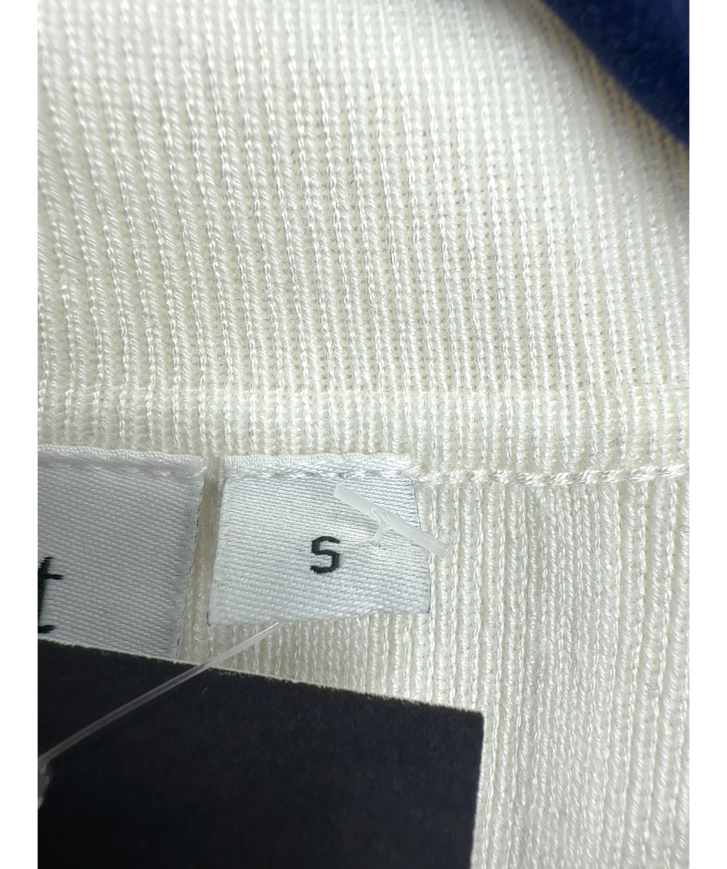 Saint Tropez White JuannaSZ Polo Pullover, size UK S — care label